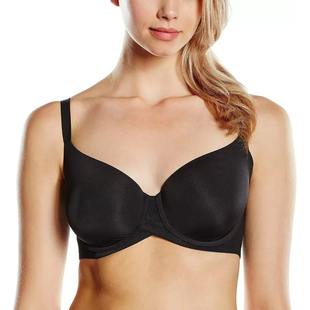 Wacoal Bra Womens 32G Black Ultimate Side Smoother Underwire 853281 NWT